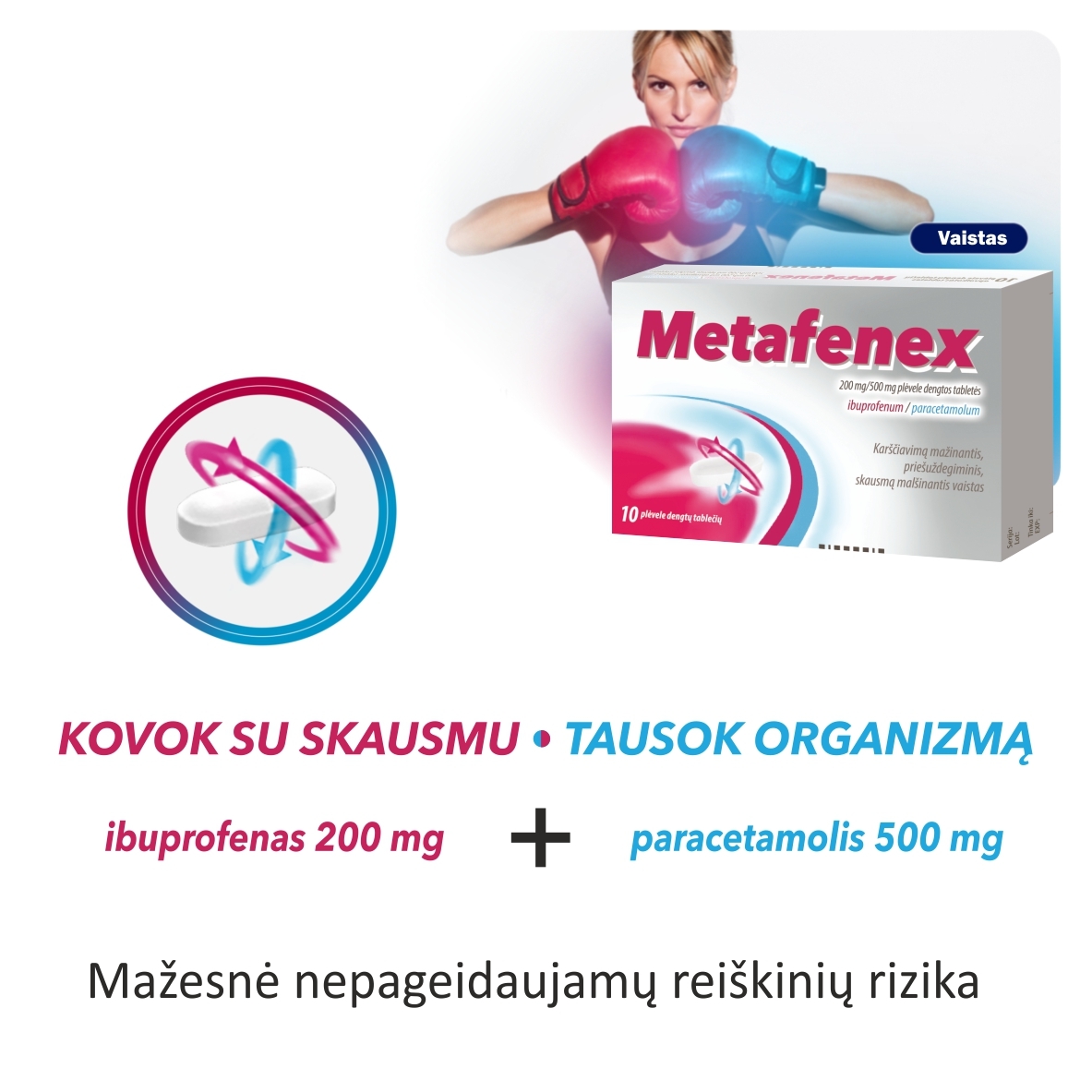Metafenex 200mg/500mg tab. N10 -  4