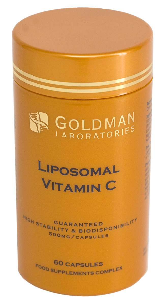 GOLDMAN LABARATORIES kapsuliuotas Vitaminas C 500 mg, 60 kapsulių -  2