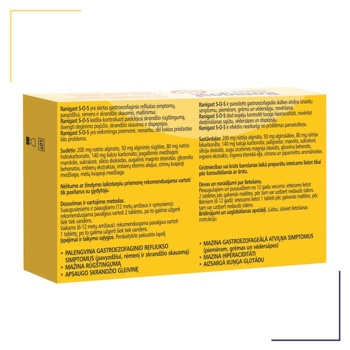 RANIGAST nuo rėmens ir skrandžio skausmo S-O-S, N24 -  2