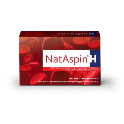 NATASPIN H, 30 kapsulių