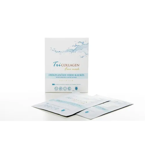 Product image of FENOQ TRICOLLAGEN veido kaukės, 10vnt