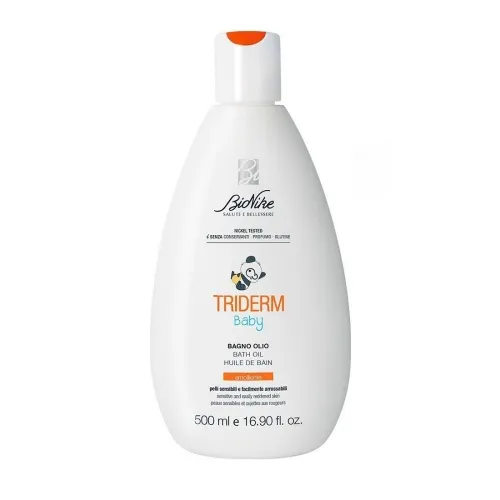 BioNike aliejinis vonios prausiklis TRIDERM BABY & KID, 500 ml