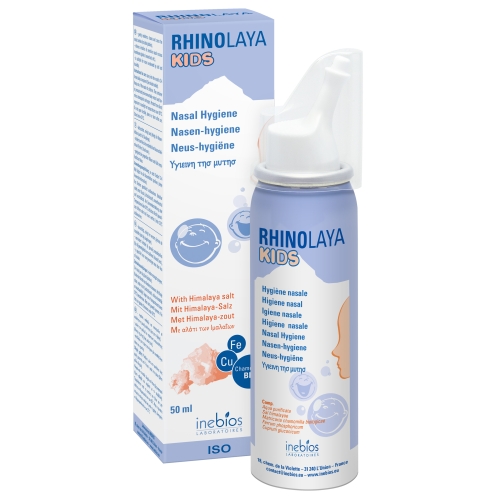 RHINOLAYA KIDS,Himalajų druskos izotoninis nosies purškalas vaikams