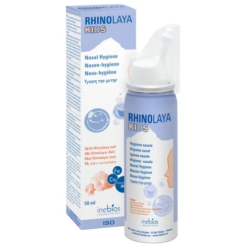 RHINOLAYA KIDS,Himalajų druskos izotoninis nosies purškalas vaikams