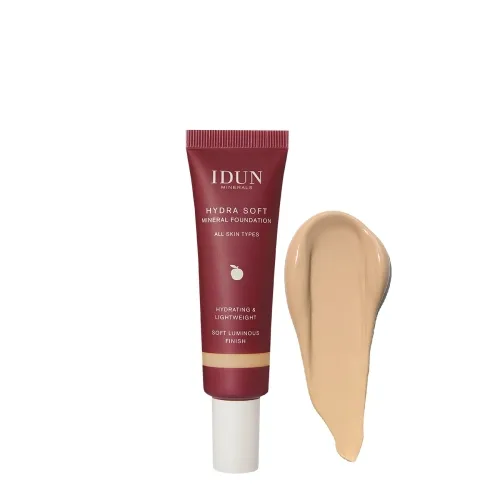 IDUN Minerals skystas mineralinis makiažo pagrindas  Nr.1253, 30 ml