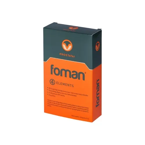FOMAN, 30 kapsulių