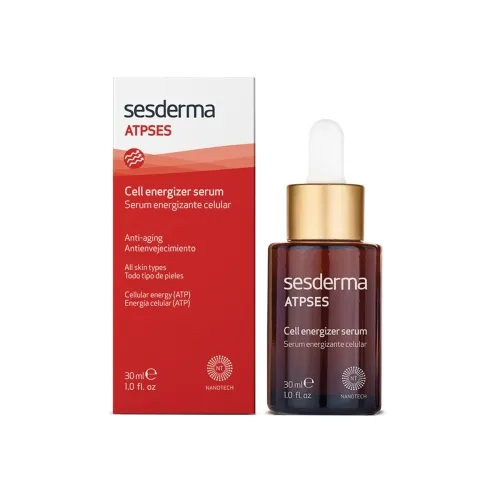 SESDERMA energijos odai suteikiantis veido serumas ATPSES, 30ml -  