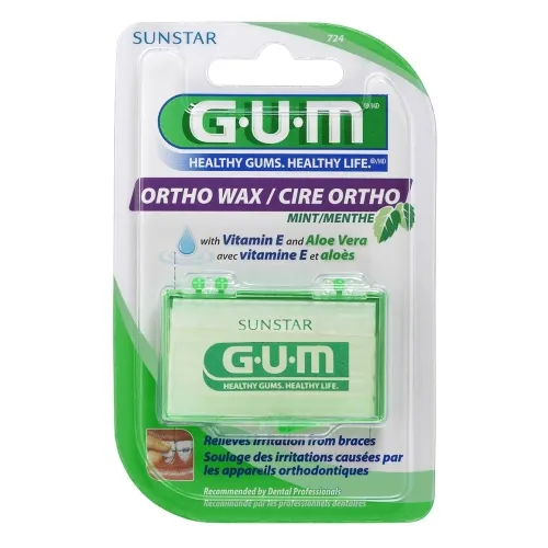 G.U.M. vaškas su veidrodėliu ORTHO, N1