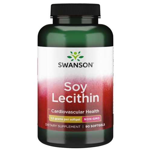 SWANSON Lecitinas 1200mg minkštos kapsulės N90