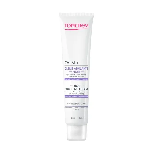 TOPICREM raminamasis kremas jautriai, dirgliai odai CALM+ UM , 40ml -  