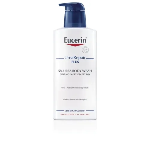 EUCERIN® UreaRepair prausimosi gelis su 5 % šlapalo, 400ml -  