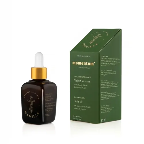 MANILLA švytėjimo suteikiantis aliejinis serumas MOMENTUM, 30ml -  
