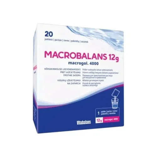 Product image of MACROBALANS 12g milteliai geriamajam tirpalui, N20