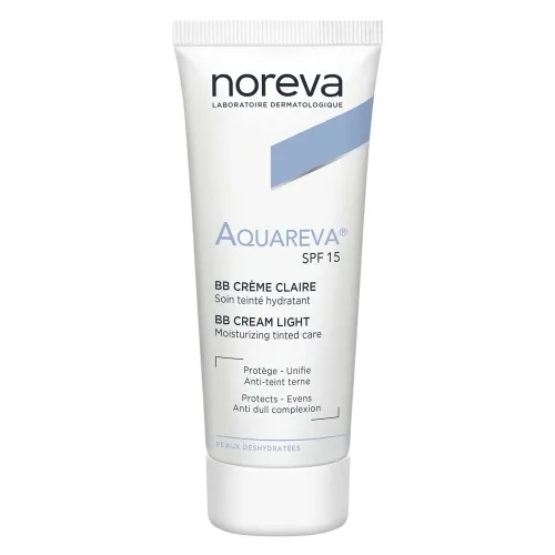 NOREVA drėkinamasis toninis šviesaus atspalvio BB kremas AQUAREVA 40ml -  