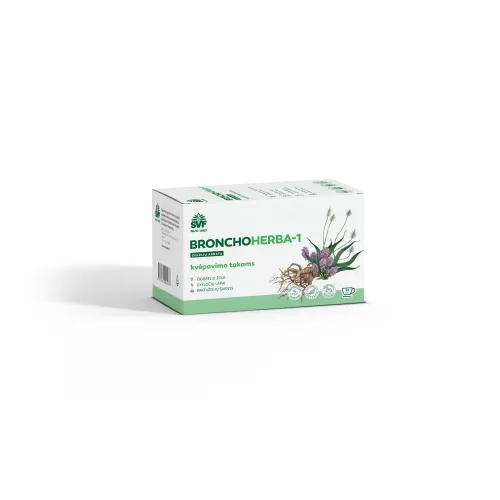 ŠVF Bronchoherba-1 žolelių arbata 1.5g N20 -  