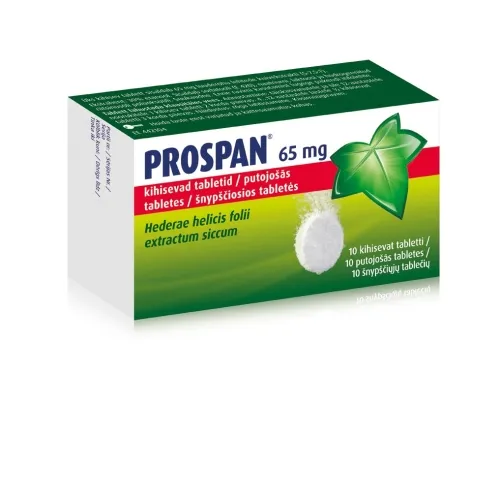 Prospan 65mg tirpios tab. N10