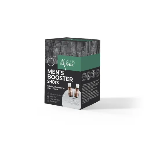 ACORUS BALANCE energijai, potencijai MEN'S BOOSTER SHOTS, 10 ml, 14