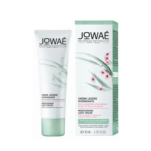 JOWAE drėkinamasis veido kremas su sakurų hidrolatu LIHGT, 40ml -  