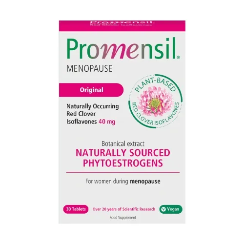 Promensil Menopause tabletės, 40 mg. Maisto papildas. 30 tablečių.