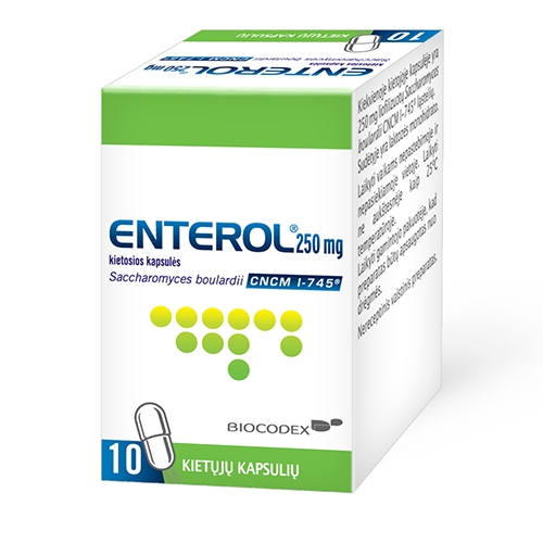 Enterol 250mg caps. N10