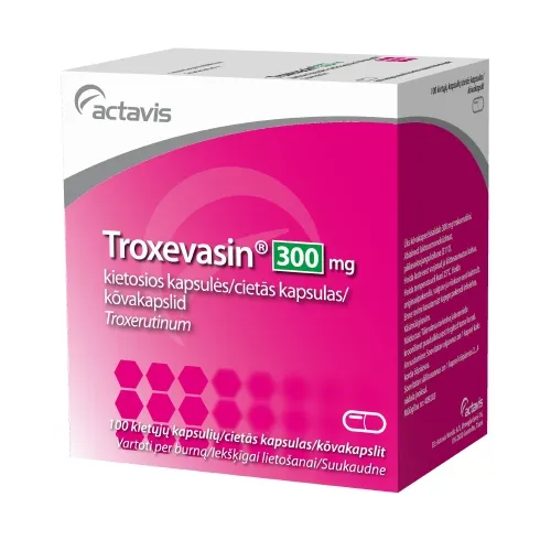 Troxevasin 300mg caps. N100