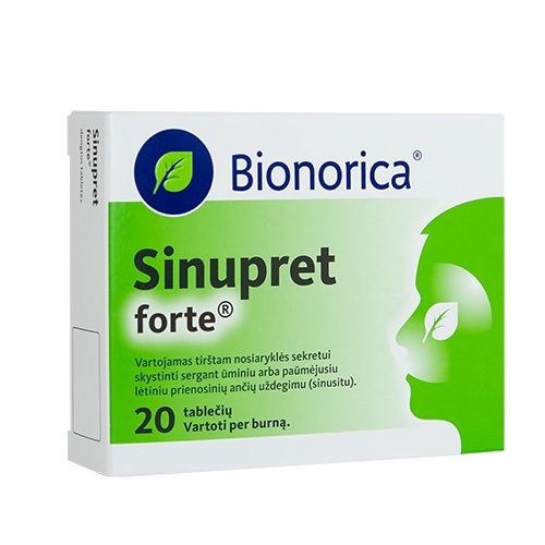Product image of Sinupret forte tab. N20