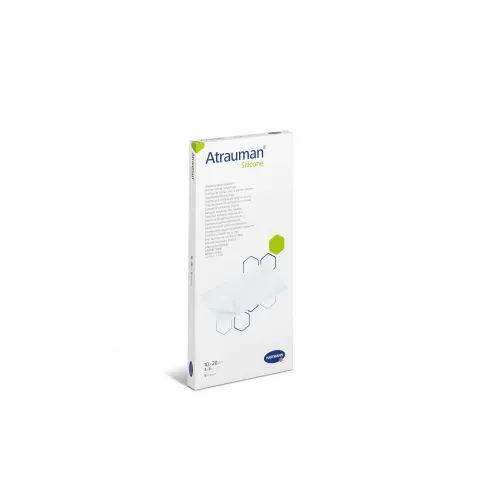 HARTMANN tinklelinis tvarstis ATRAUMAN SILICONE, 10 x 20cm, N5