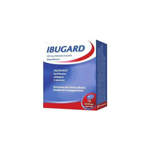 Ibugard 200mg caps. N10 -  6