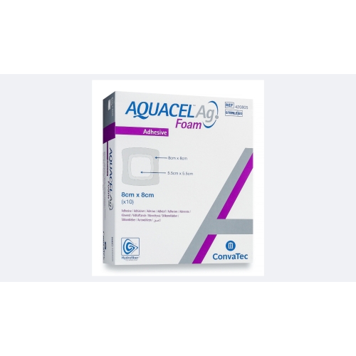 Aquacel AG Foam 8x8cm N10