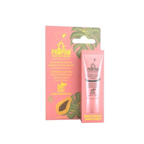DR. PAWPAW balzamas lūpoms su spalva PEACH PINK