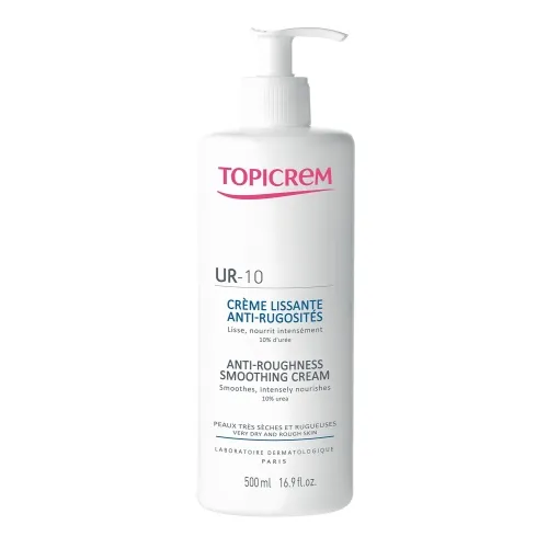 TOPICREM kremas su šlapalu išsausėjusiai odai UR-10, 500ml -  