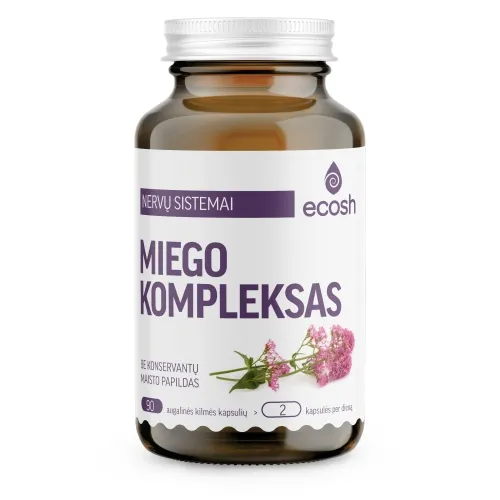 ECOSH Miego kompleksas, 90 kapsulių