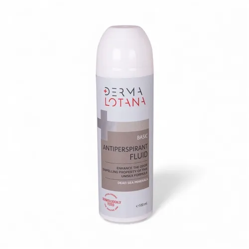 DERMALOTANA BASIC rutulinis mineralinis antiperspirantas, 100ml