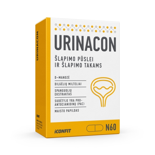 Product image of ICONFIT Urinacon Šlapimo pūslei ir šlapimo takams, N60