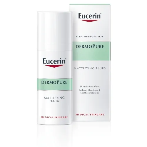 EUCERIN® DermoPure matinį efektą suteikiantis fluidas, 50ml -  