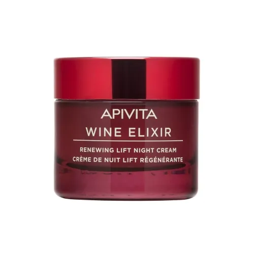 APIVITA NEW WINE ELIXIR naktinis veido kremas 50ml -  