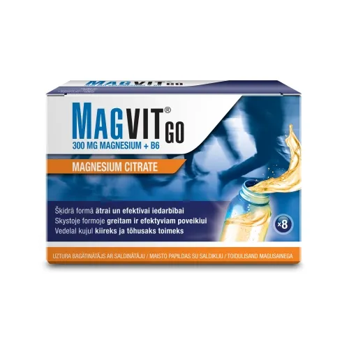 Magvit GO skystis 30ml buteliukai, N8