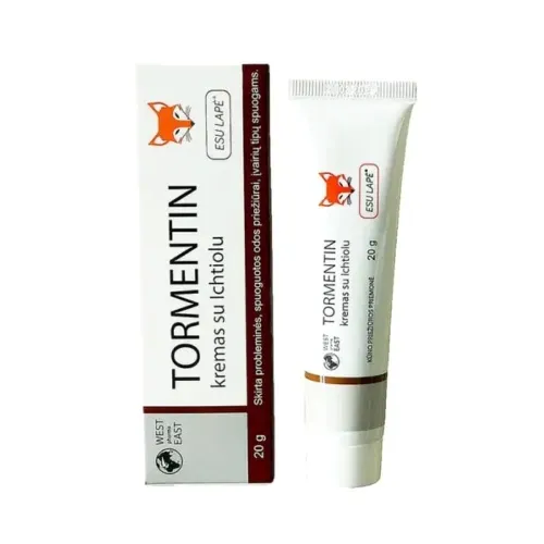 Product image of ESU LAPĖ Tormentin kremas, 20g