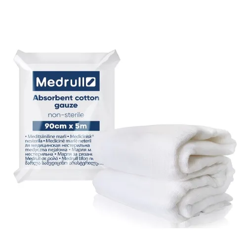 MEDRULL medicininė marlė, 5 m x 90 cm