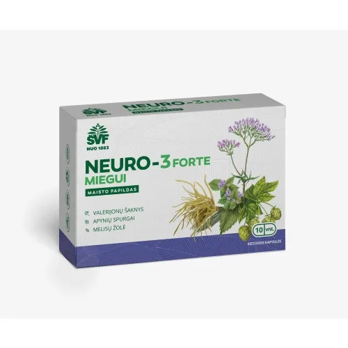 ŠVF NEURO-3 forte+ kapsulės N10 -  