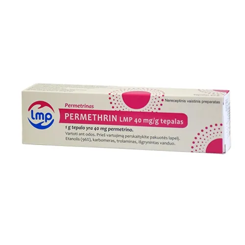 Permethrin LMP 40 mg/g tepalas 40g