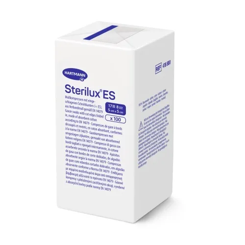 Product image of Sterilux ES sterilus marlinis tvarstis ES 5 x 5 cm, 25 vnt.