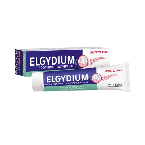 ELGYDIUM dantų pasta jautrioms dantenoms IRRITATED GUMS, 75ml