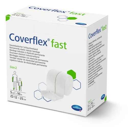 Product image of Coverflex® Fast tubuliarinis tvarstis 5 cm x 10 m, 2 dydis, 1 vnt.
