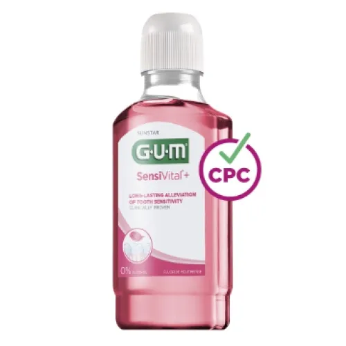 G.U.M. SENSIVITAL+ Skaliklis 300ml -  