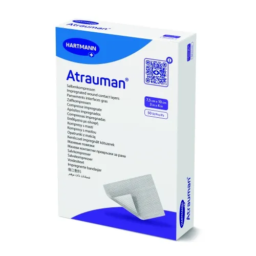 Product image of ATRAUMAN sterilus tinklelinis tvarstis, 10 x 10cm, 1 vnt.