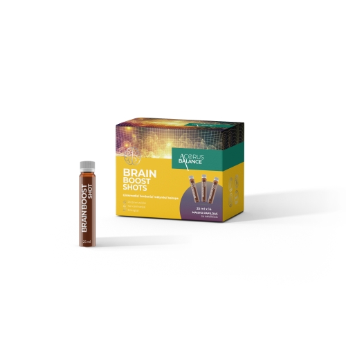 Product image of ACORUS BALANCE geriamasis tirpalas BRAIN BOOST SHOTS, 25ml x N14