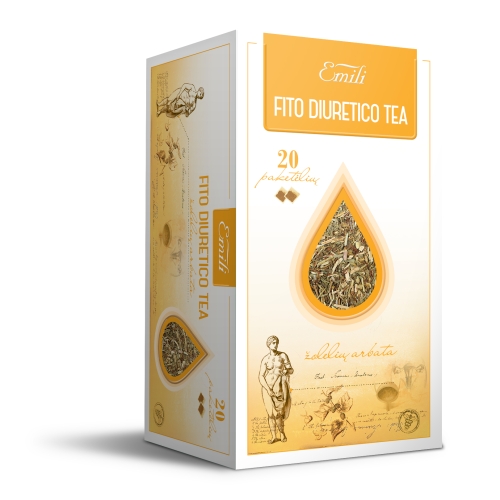 EMILI arbata FITO DIURETICO, 1.5g x N20