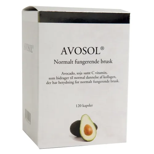 AVOSOL maisto papildas, 120 kapsulių
