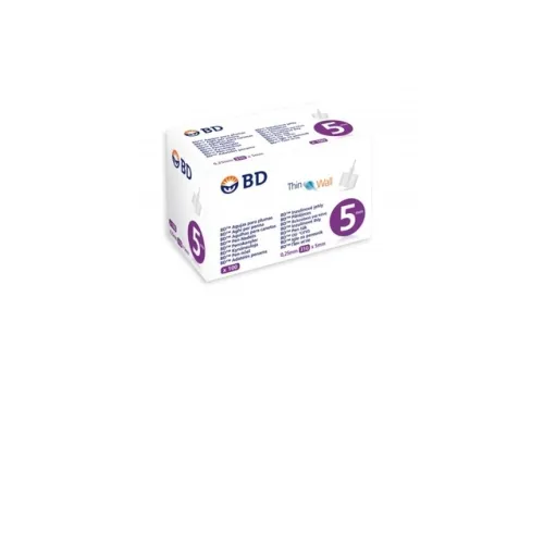 BD PEN, insulininės adatos, 0,25 mm (31G) x 5 mm, N100 -  1